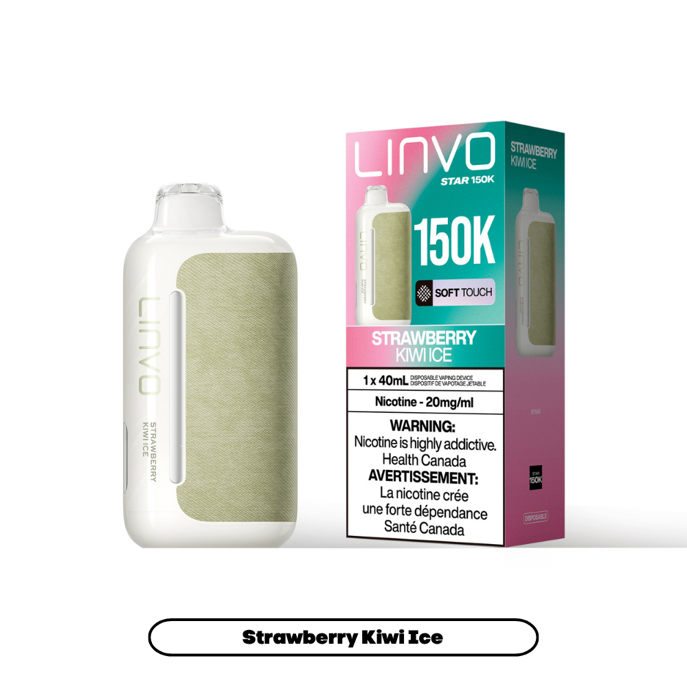 LINVO Star 150K - Strawberry Kiwi Ice - Vapor Shoppe