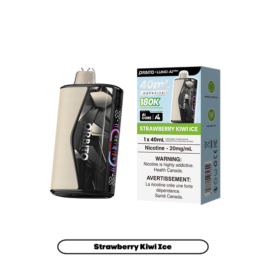 Orbito LUMO AI Pro+ 180K - Strawberry Kiwi Ice - Vapor Shoppe