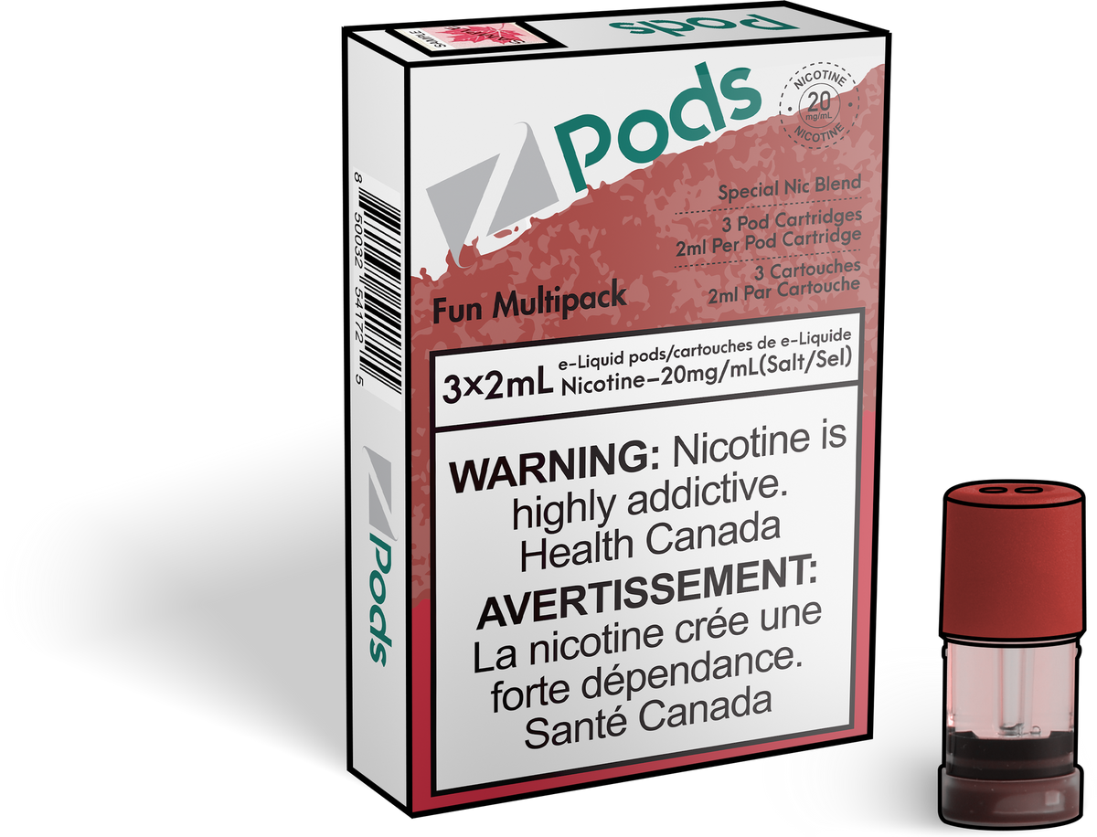 Z Pods - Fun Multi Pack 20mg - Vapor Shoppe