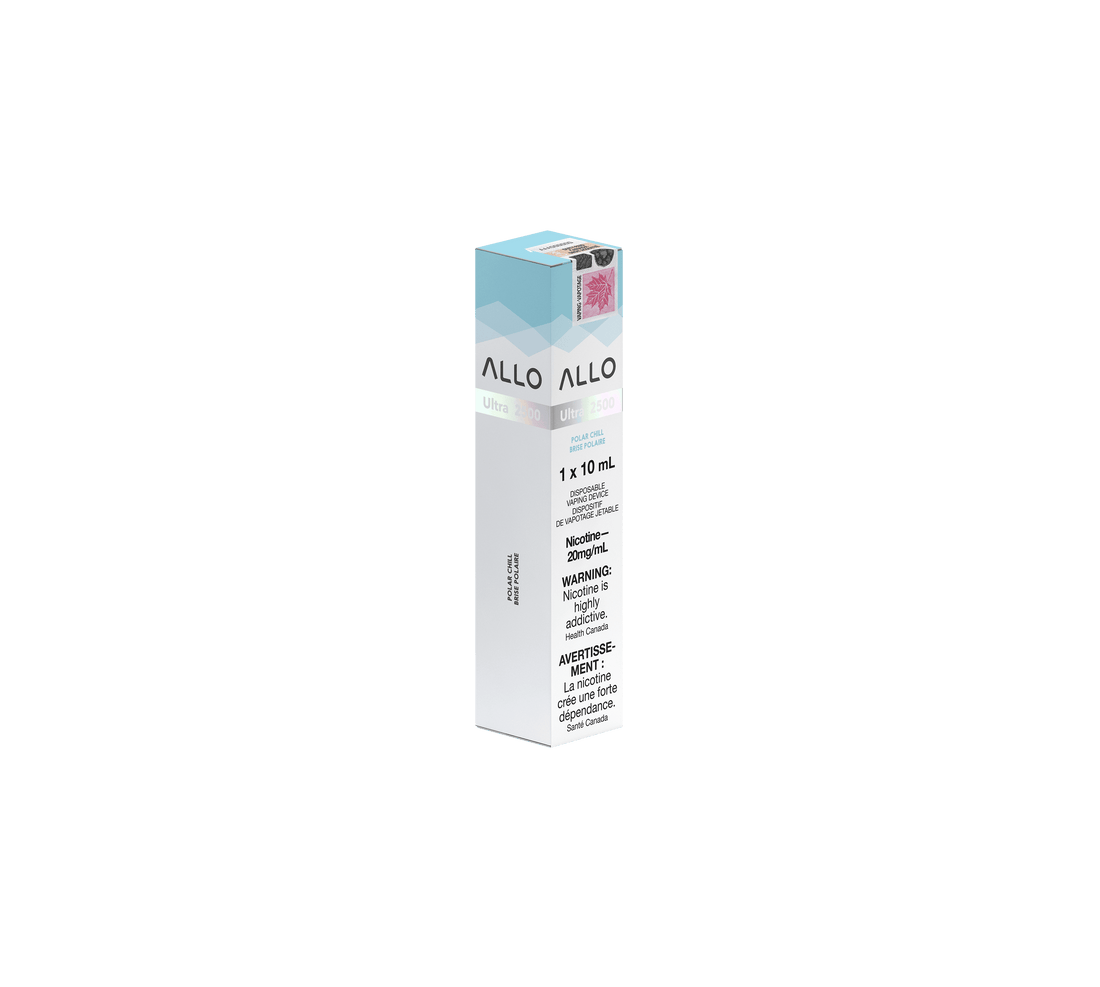 Allo Ultra 1600 Polar Chill Disposable Vape, 6mL - Vapor Shoppe Allo Ultra 1600 Polar Chill Disposable Vape, 6mL - Vapor Shoppe