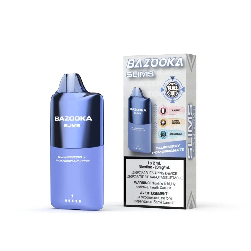 Bazooka Slims 4K - Blueberry Pomegranate - Vapor Shoppe