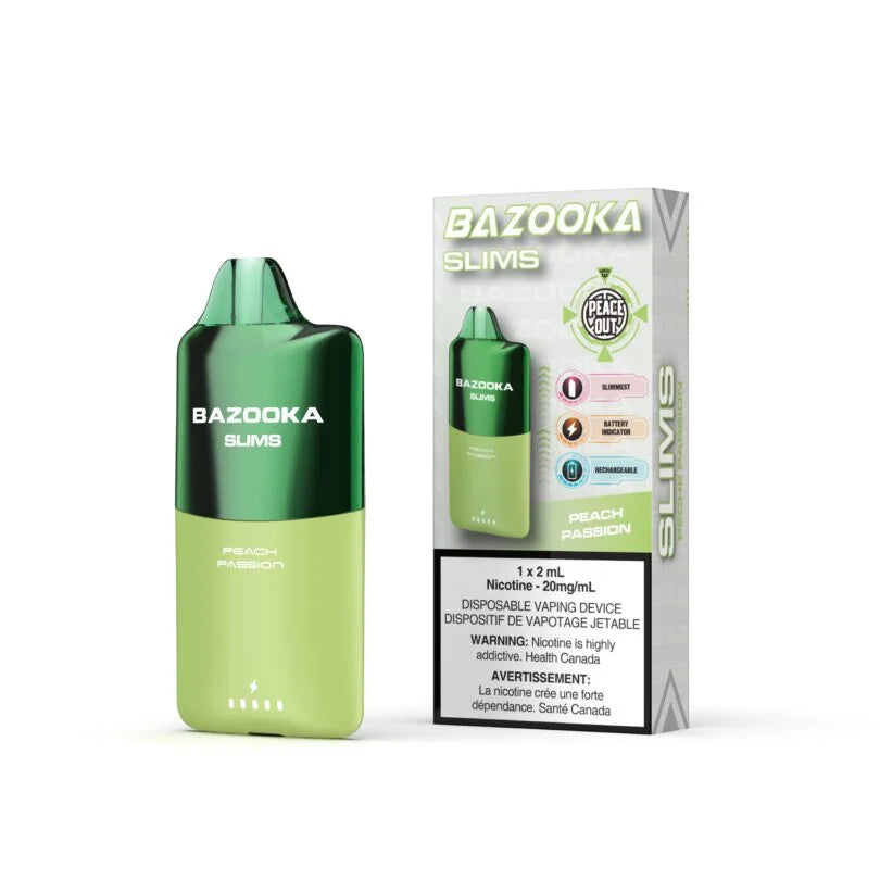 Bazooka Slims 4K - Peach Passion - Vapor Shoppe