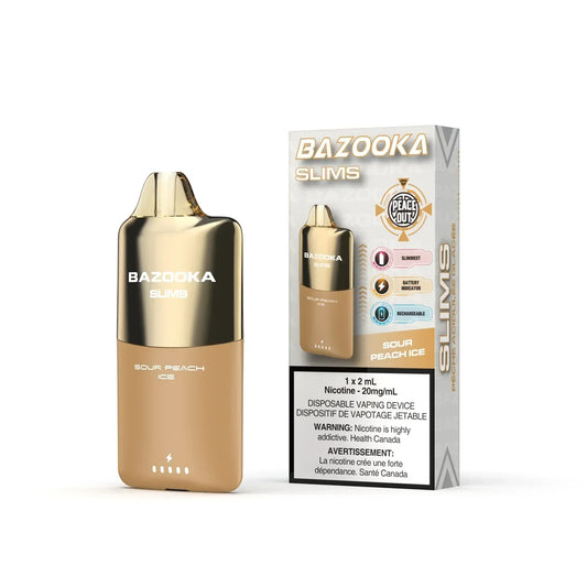 Bazooka Slims 4K - Sour Peach Ice