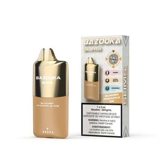 Bazooka Slims 4K - Summer Pineapple Ice