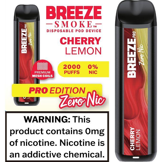 Breeze Pro ZERO - Cherry Lemon - Vapor Shoppe