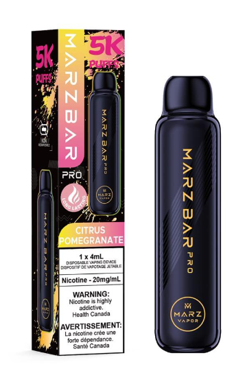 MARZ Bar Pro 5K - Citrus Pomegranate - Vapor Shoppe