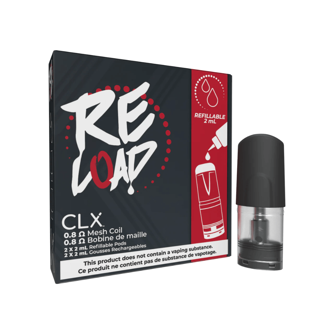 CLX Reload Refillable Pods (2-Pack) - Vapor Shoppe