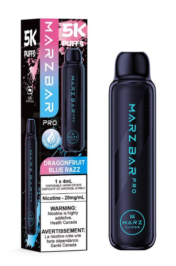 MARZ Bar Pro 5K - Dragonfruit Blue Razz - Vapor Shoppe