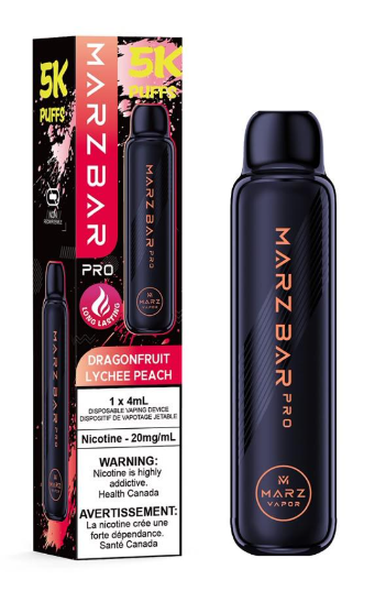 MARZ Bar Pro 5K - Dragonfruit Lychee Peach - Vapor Shoppe
