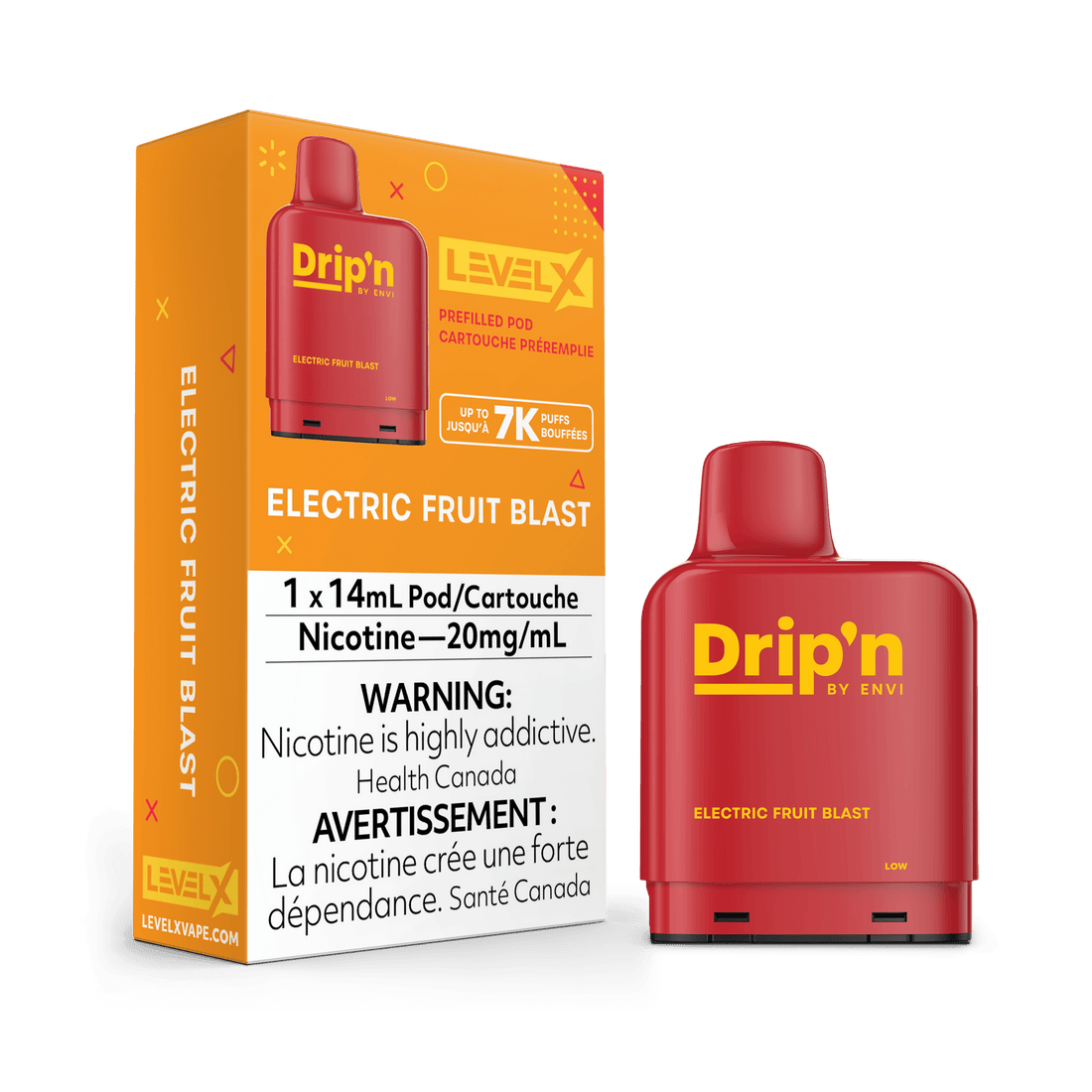 Drip'n - Electric Fruit Blast Level X Pod - Vapor Shoppe