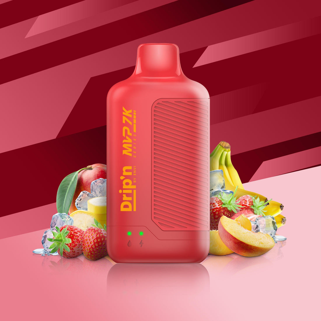 Drip'N MVP 7K - Strawberry Banana Mango Iced - Vapor Shoppe