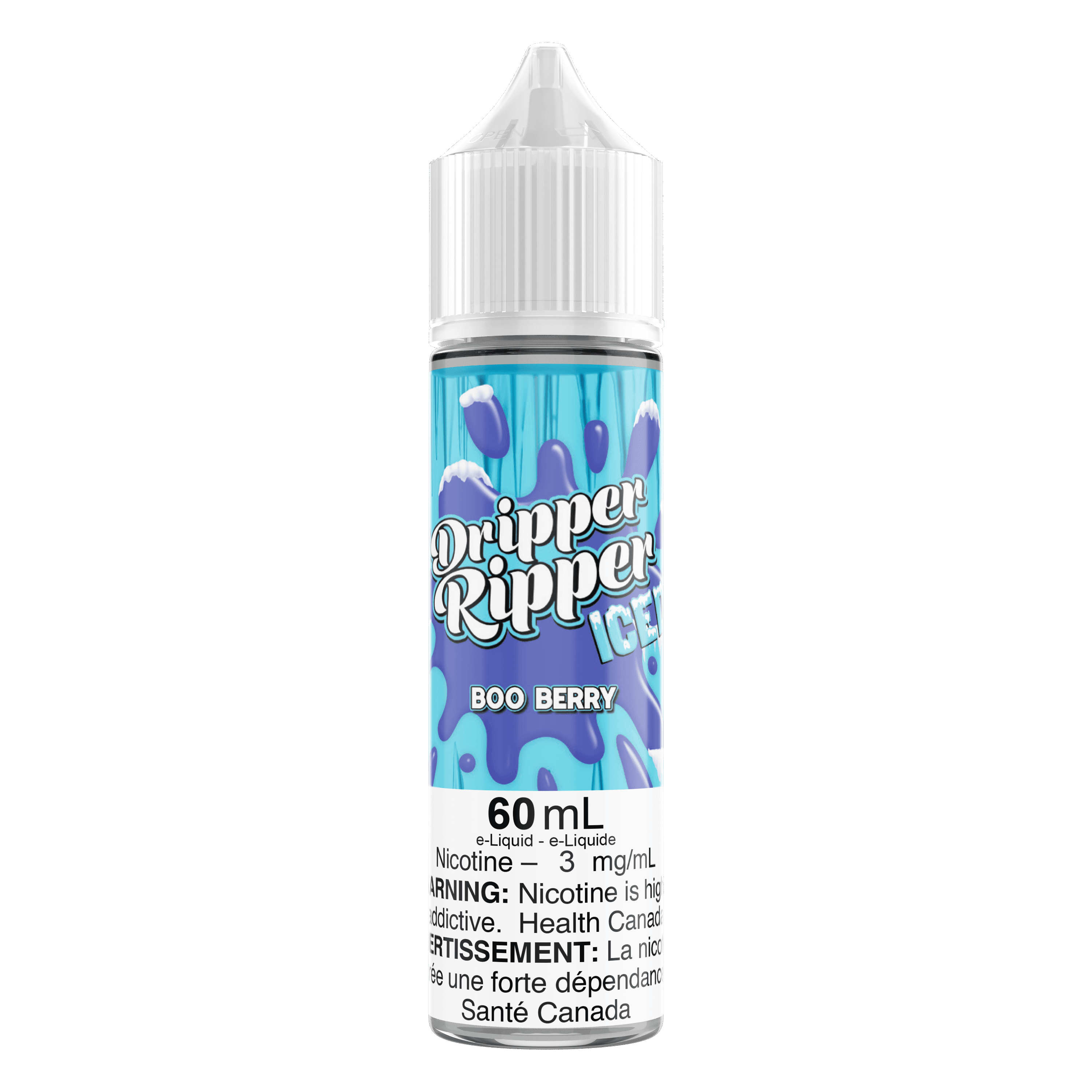 Dripper Ripper Boo Berry ICED Freebase Juice - Vapor Shoppe
