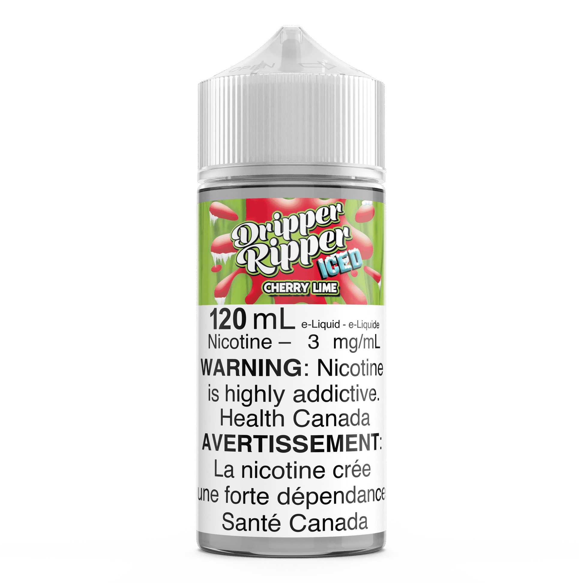 Dripper Ripper Cherry Lime ICED Freebase Juice - Vapor Shoppe Dripper Ripper Cherry Lime ICED Freebase Juice - Vapor Shoppe