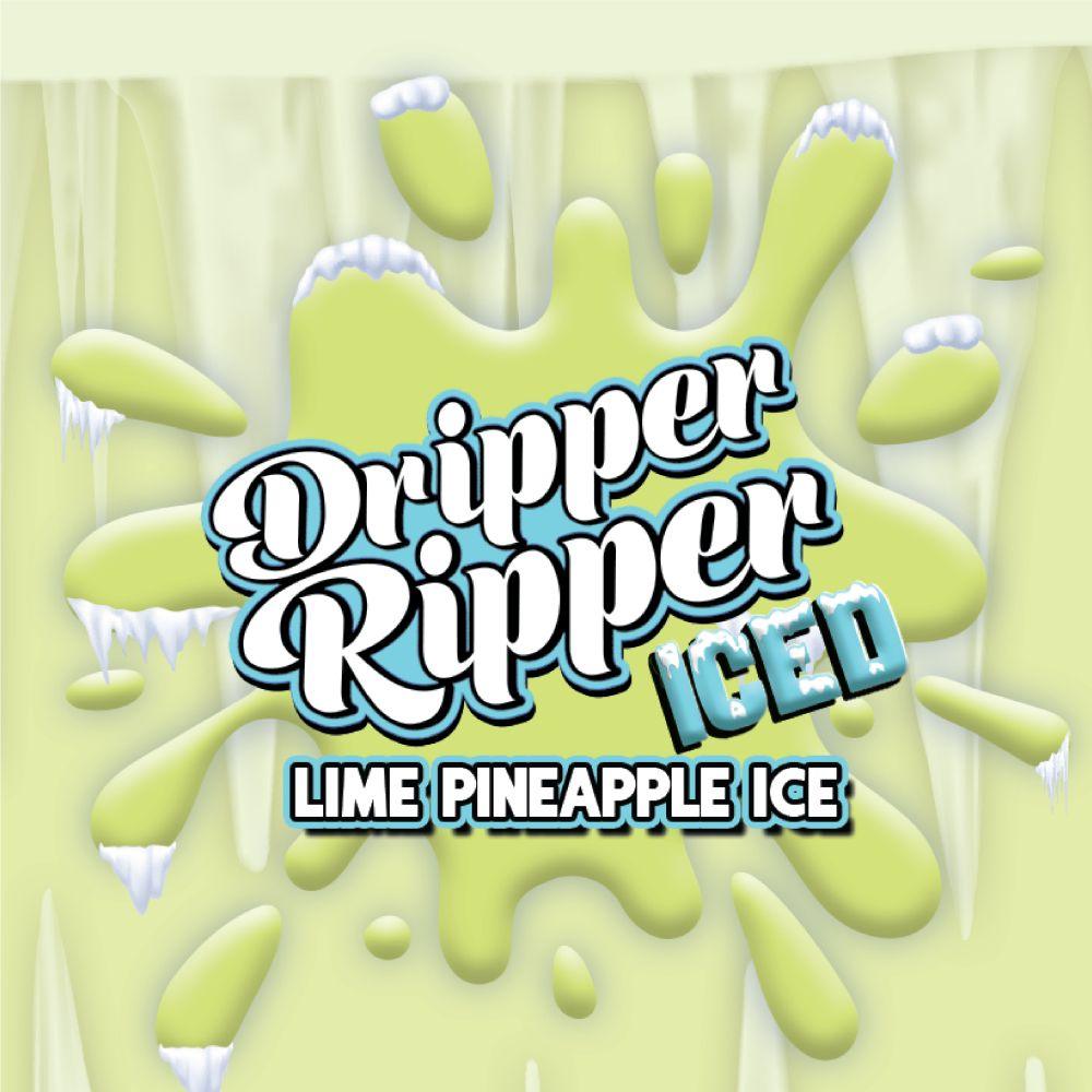 Dripper Ripper Salts Lime Pineapple Iced - Vapor Shoppe
