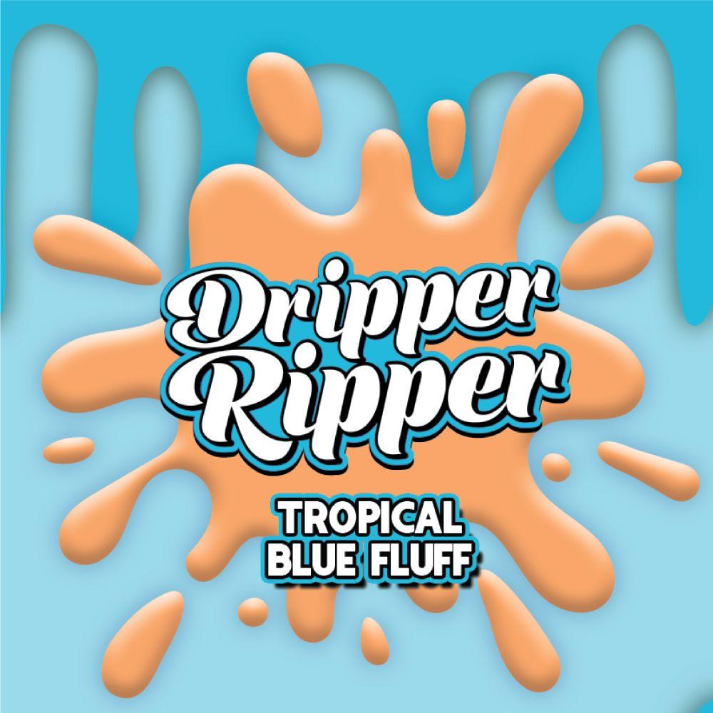 Dripper Ripper Salts Tropical Blue Fluff - Vapor Shoppe