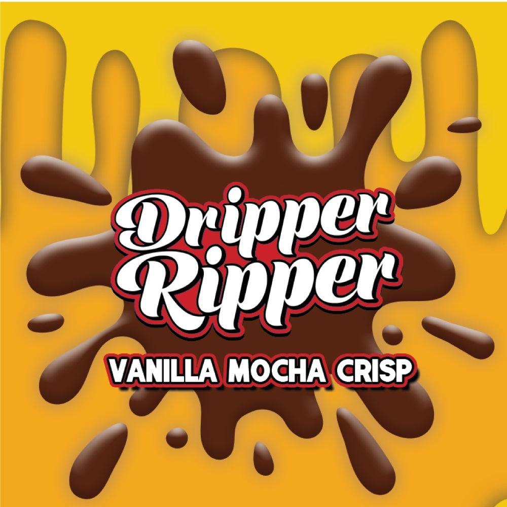 crisp vape juice Dripper Ripper Vanilla Mocha Crisp Freebase Juice