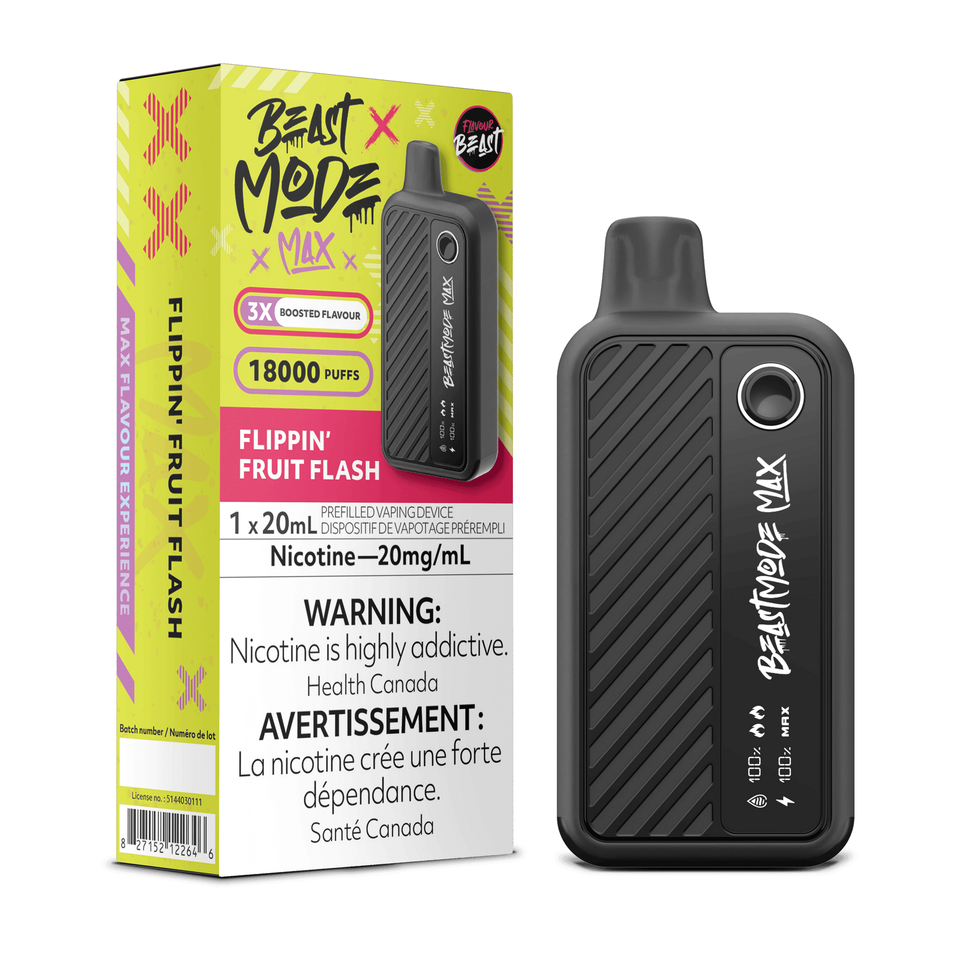 Flavour Beast BEASTMODE MAX - Flippin' Fruit Flash - Vapor Shoppe