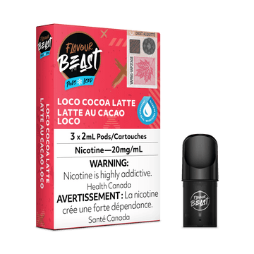 Flavour Beast Pods - Loco Cocoa Latte Iced - Vapor Shoppe