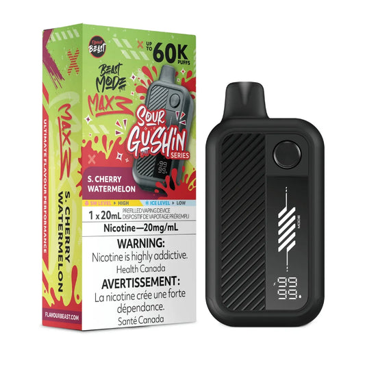 Flavour Beast Beastmode MAX 3 - S. Gushin' Cherry Watermelon