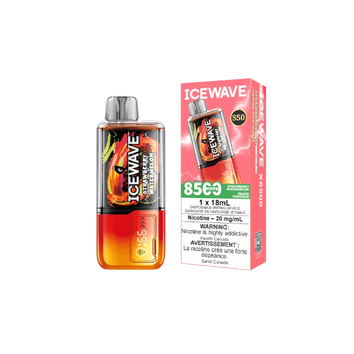 Icewave X8500 (S50) - Strawberry Watermelon - Vapor Shoppe