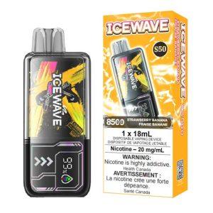 Icewave X8500 - Strawberry Banana - Vapor Shoppe