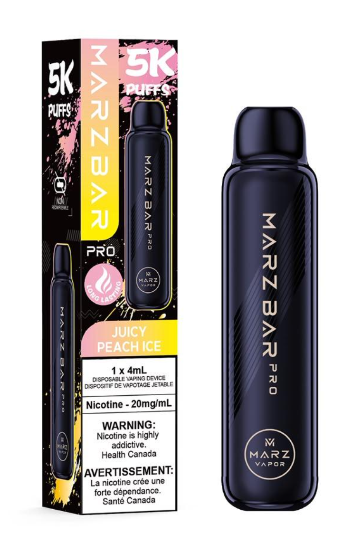 MARZ Bar Pro 5K - Juicy Peach Ice - Vapor Shoppe