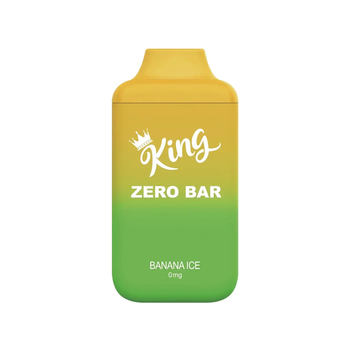 King Zero Bar 6K - Banana Ice - Vapor Shoppe