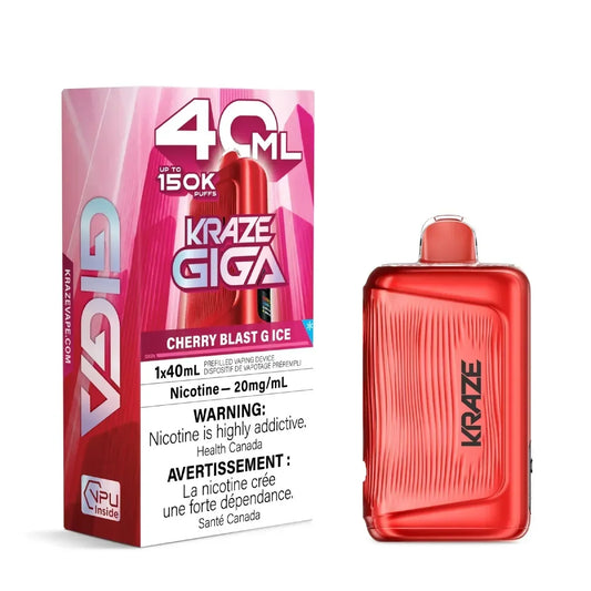 Kraze GIGA 150K - Cherry Blast G