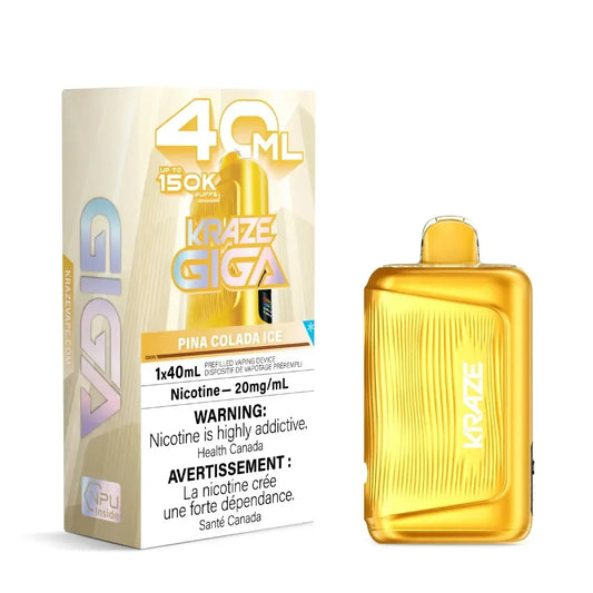 Kraze GIGA 150K - Pina Colada Ice