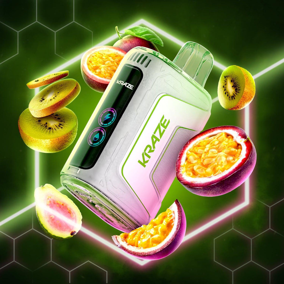 Kraze HD 7000 - Kiwi Passionfruit Guava - Vapor Shoppe