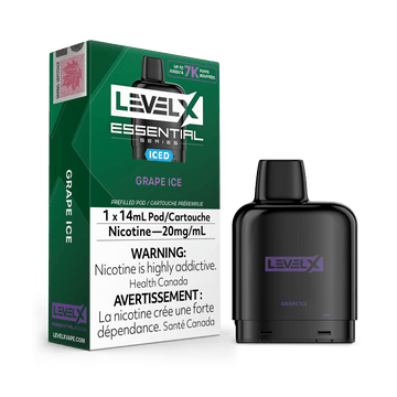 Level X Essential Pod - Grape Ice - Vapor Shoppe
