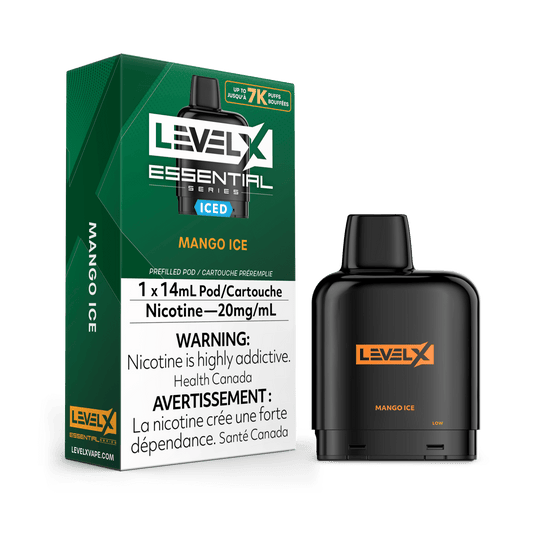 Level X Essential Pod - Mango Ice - Vapor Shoppe