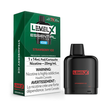Level X Essential Pod - Strawberry Ice - Vapor Shoppe