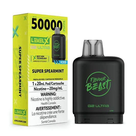 Level X G2 Ultra 50K - Super Spearmint