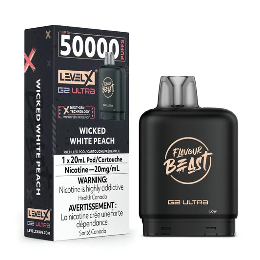 Level X G2 Ultra 50K - Wicked White Peach