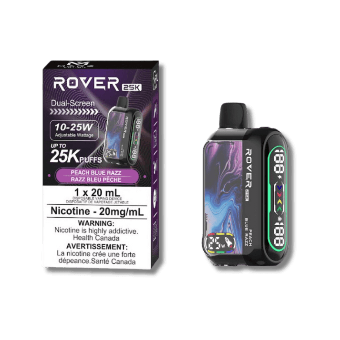 MARZ Rover 25K - Peach Blue Razz (S50) - Vapor Shoppe