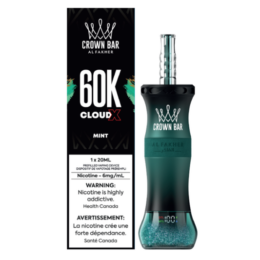 Crown Bar Cloud X 60K - Mint