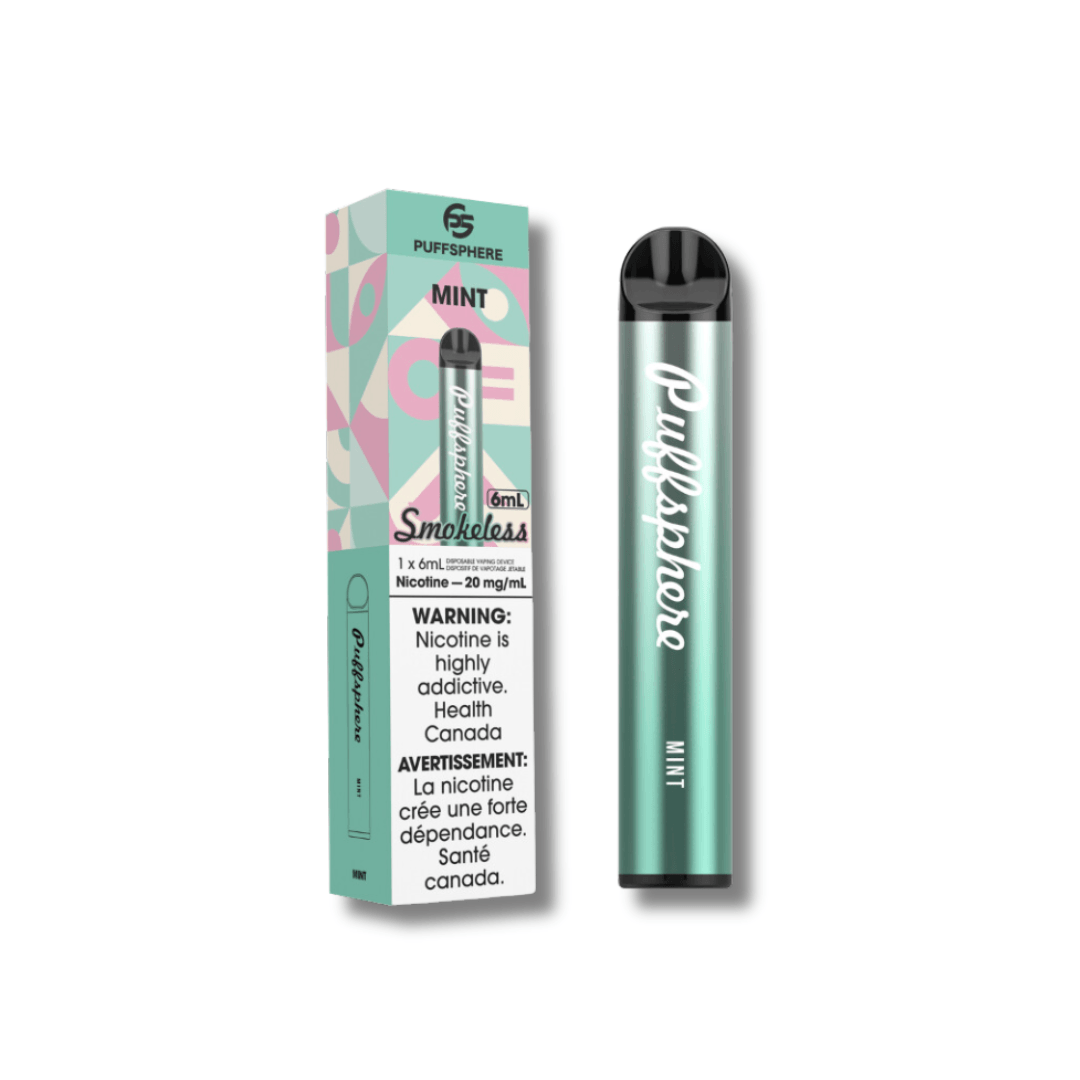 Puffsphere sans fume Vapoteuse Jetable, 2500 Bouffes Vapor Shoppe Puffsphere sans fume Vapoteuse Jetable, 2500 Bouffes Vapor Shoppe
