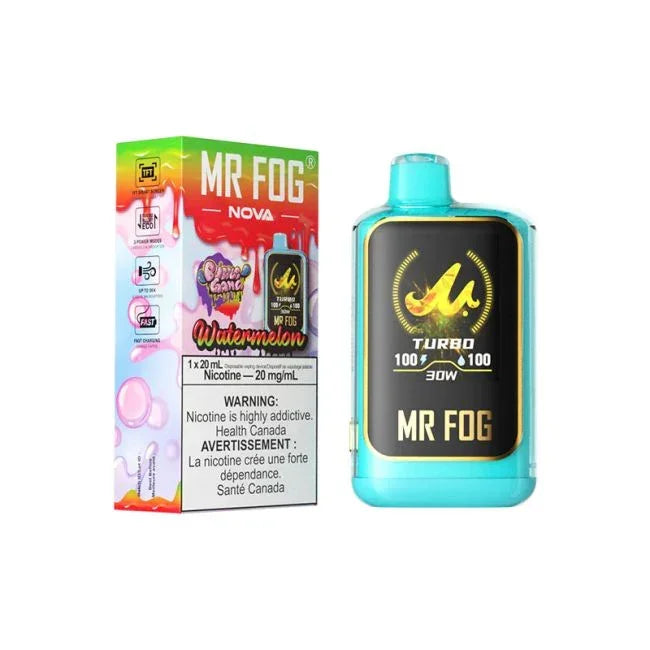 Mr. Fog Nova 36K - Bubble Gang Watermelon - Vapor Shoppe