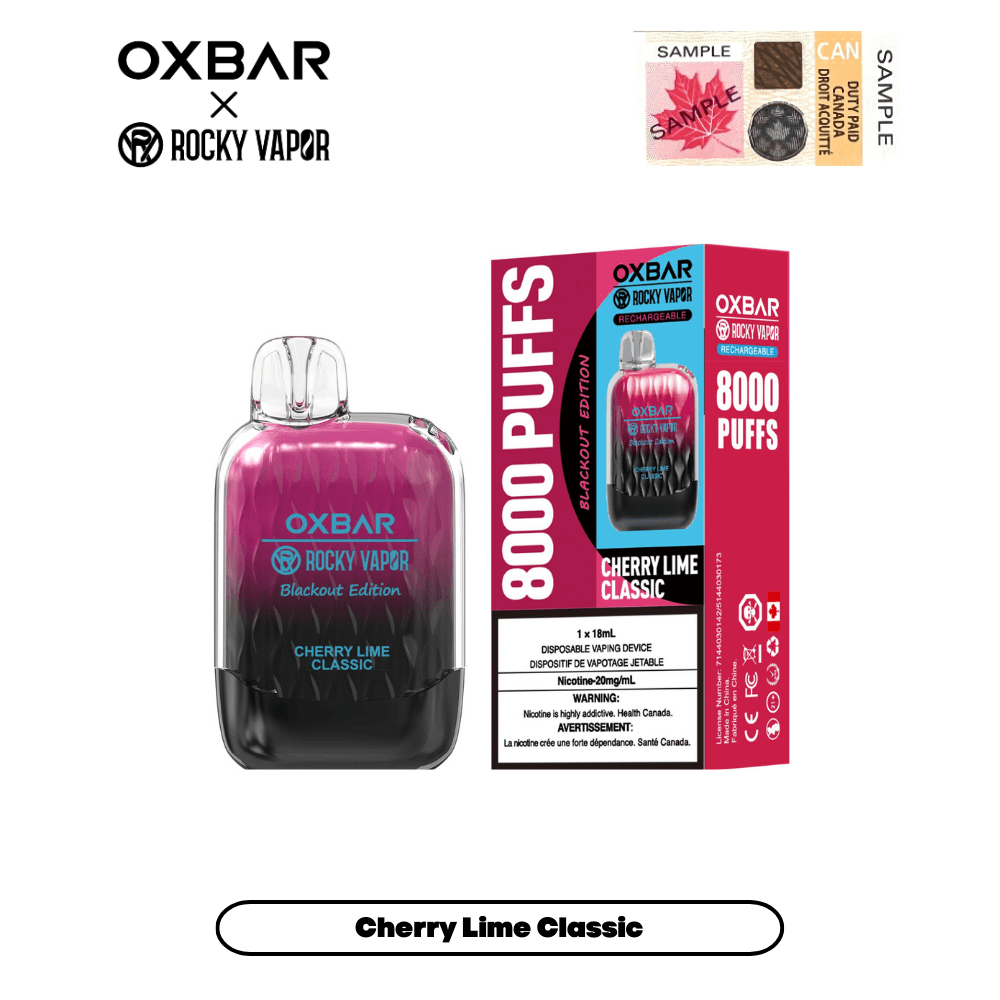 OxBar G8000 - Cherry Lime Classic - Vapor Shoppe