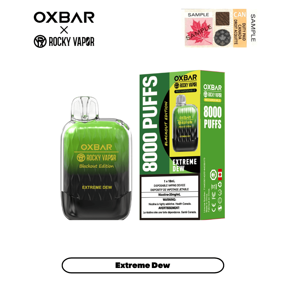 OxBar G8000 - Extreme Dew - Vapor Shoppe