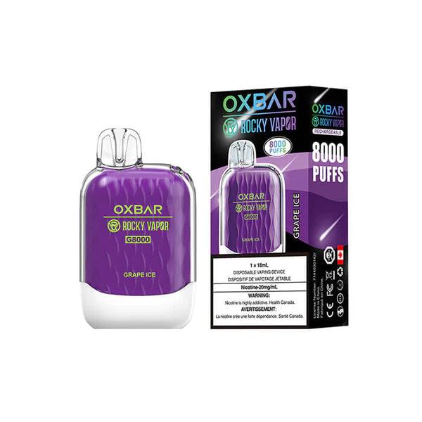 OxBar G8000 - Grape Ice - Vapor Shoppe