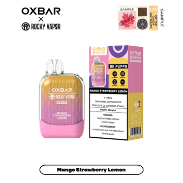 OxBar G8000 - Mango Strawberry Lemon (Limited Edition) - Vapor Shoppe