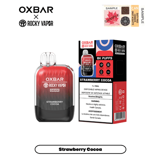 OxBar G8000 - Strawberry Cocoa (Limited Edition) - Vapor Shoppe