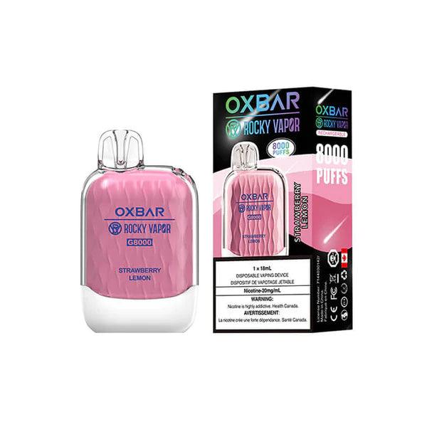 OxBar G8000 - Strawberry Lemon - Vapor Shoppe