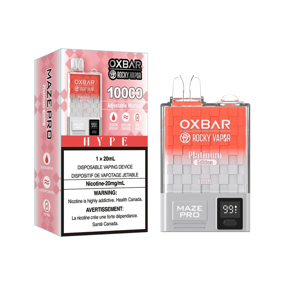 OxBar Maze Pro 10K - Hype - Vapor Shoppe