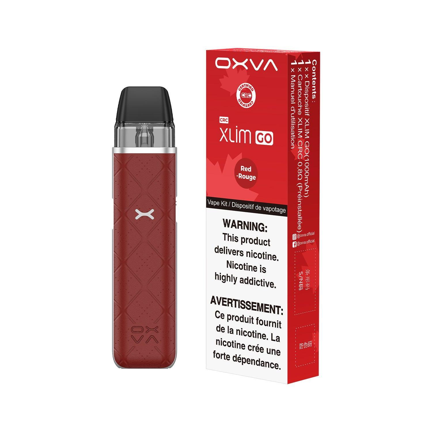 oxva xlim go red OXVA XLIM Go Vape Kit main image 1