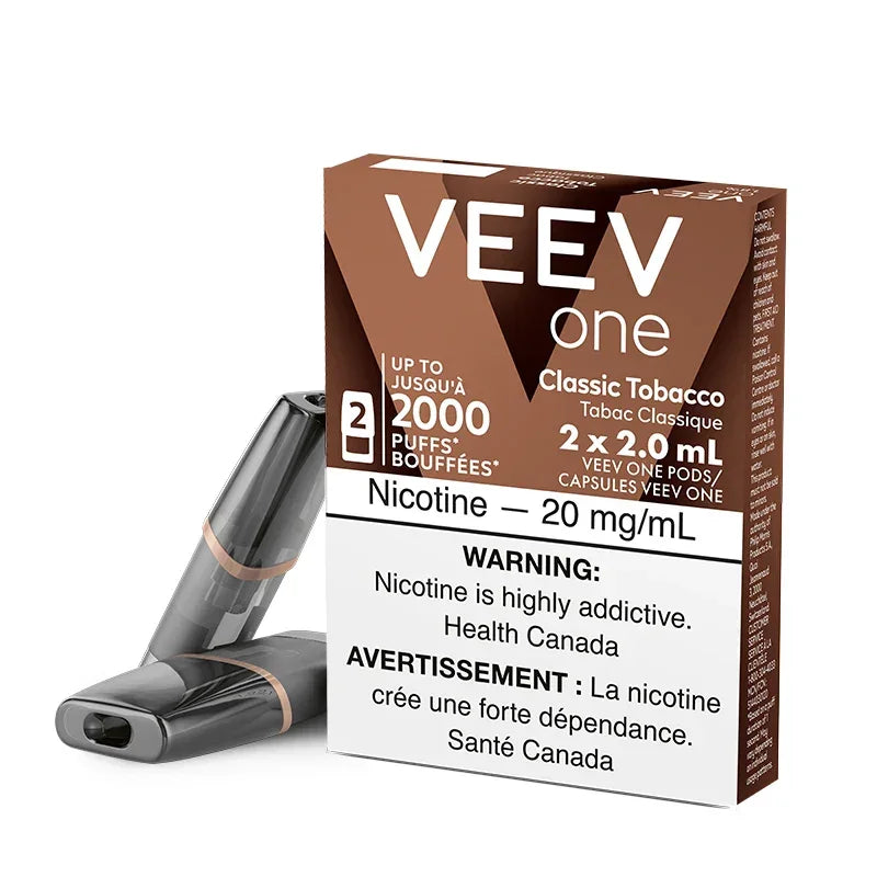 VEEV One Classic Tobacco Vape Pod, 4mL