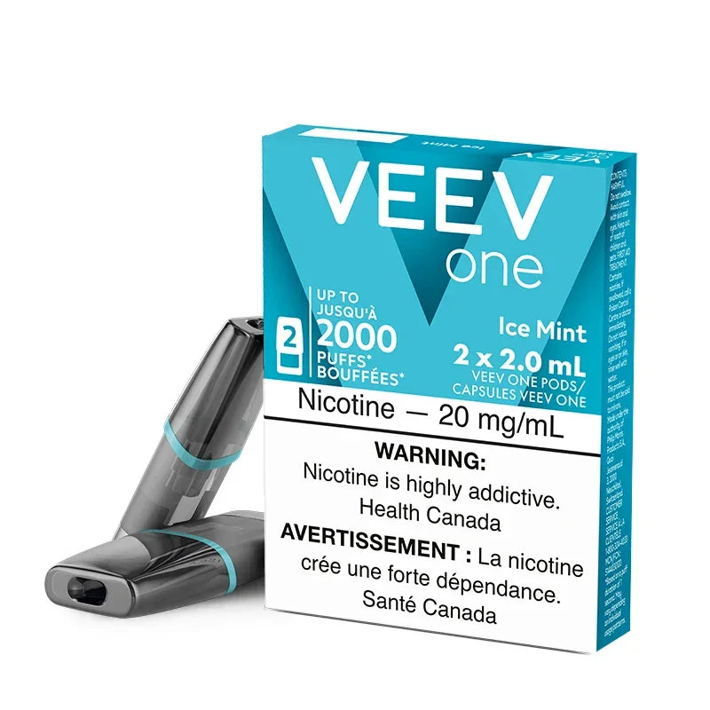 Veev One Limited Edition VEEV One Ice Mint Vape Pod, 4mL VEEV One by VEEV | Veev One Limited Edition VEEV One Ice Mint Vape Pod, 4mL VEEV One by VEEV |