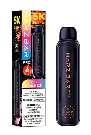 MARZ Bar Pro 5K - Red Punch Ice - Vapor Shoppe